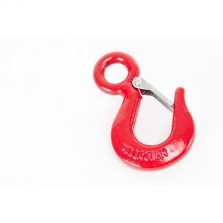 Safety hook with spring latch